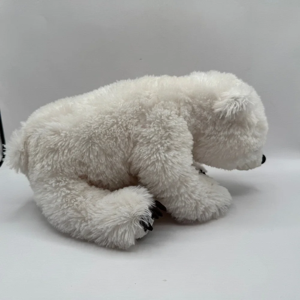 Wishpets Polar Bear Plush Kids 12in White Snobell 2007 Stuffed Animal 43020 Tag